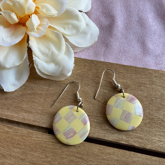 Boucles d'oreilles - Édition limitée Damier