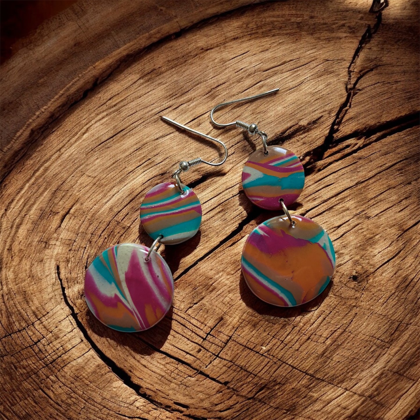 Boucles d'oreilles édition limitée - Ambre