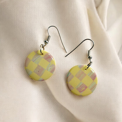 Boucles d'oreilles - Édition limitée Damier