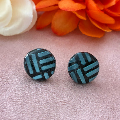 Boucles d’oreilles puces - Azalée