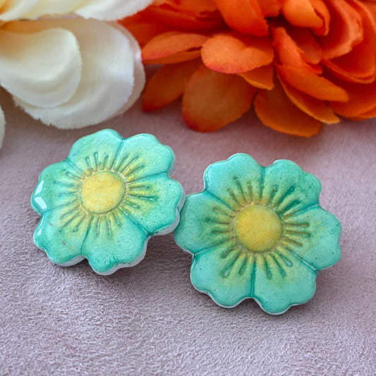 Boucles d’oreilles puces - Ondine