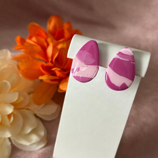 Boucles d'oreilles puces - Violaine
